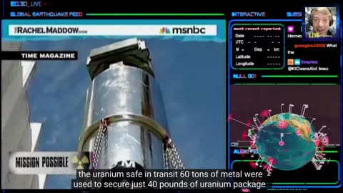 US Secret Mission to Remove Highly Enriched Uranium During an Earthquake