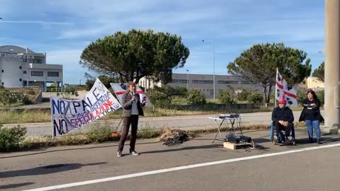 Manifestazione No Pale Eoliche Porto OR