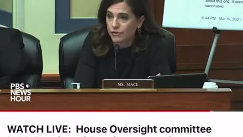 Rep. Mace disclosed she regrets getting the vaccine and now has asthma and chronic heart pain