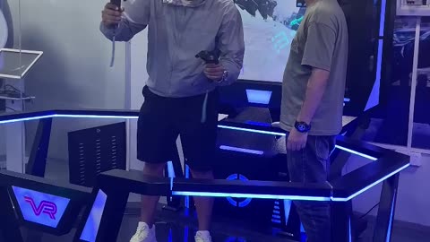 HTC Walking VR machine is an innovative VR entertainment device.