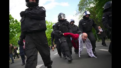 Berliner Polizei räumt Palästina-Camp