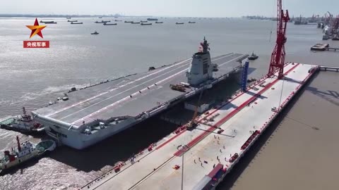 China's New Aircraft Carrier Starts Sea Trials