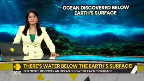 Ocean Discovered below the Earth's surface