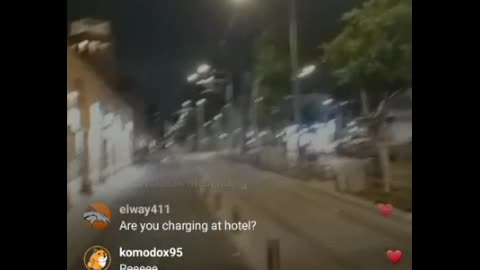 Johnny somali ig live 5/4/24 he travels to Israel in middle of a war