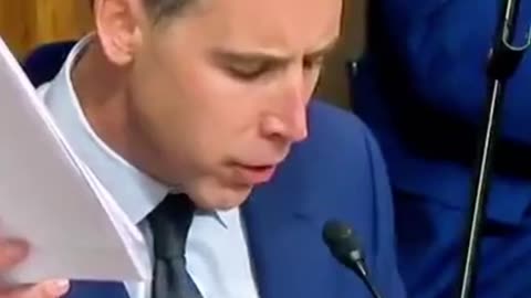 Josh Hawley exposes a Biden Border Stooge