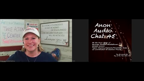 SG Anon & Election Whistleblower Michele Swinick Talk About Ongoing Election Fraud! - Anon Audio Chat 45 - Must Video