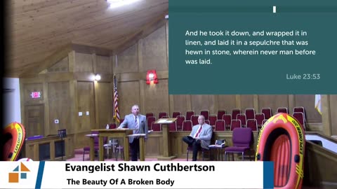 Evangelist Shawn Cuthbertson // The Beauty Of A Broken Body