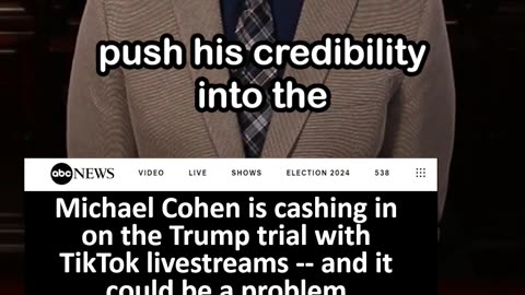 Michael Cohen TikTok Videos, Fundraising Could Be Problem for Prosecutors