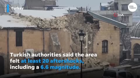 Turkey, Syria hit by deadly 7.8 magnitude earthquake USA TODAY