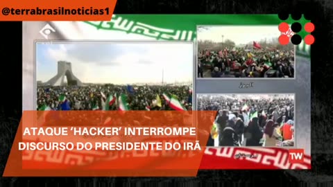 Ataque ‘hacker’ interrompe discurso do presidente do Irã