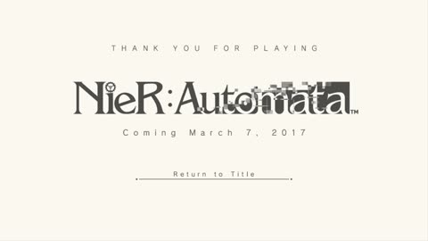 Let's Play Nier: Automata Demo - First Impressions and Analysis