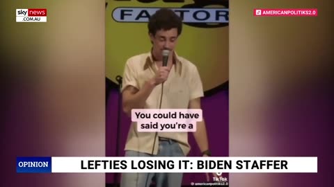 Comedian Learns Audience Member Works for Biden - And It Gets BRUTAL