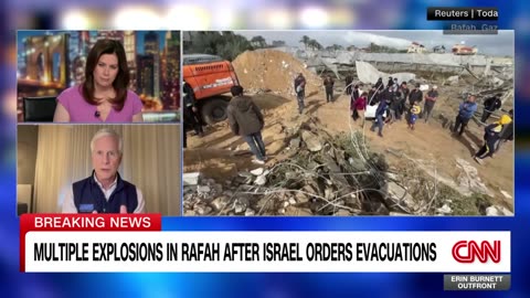 Multiple explosions in Rafah after evacuation orders. Military analyst explains the implications
