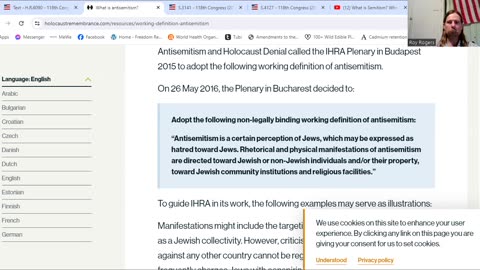 Antisemitism Acts of 2024. Are they anti-Christian? Do they need amended protect Jews & Christians.