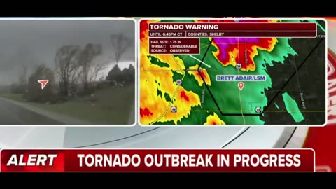 Massive Wedge Tornado Moves Through Iowa