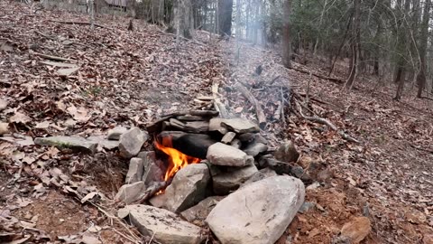 Survival skills: Cooking on Rocks & Baking Bread in a Primitive Oven