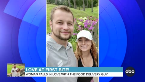 Engaged couple first met during food delivery
