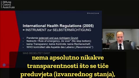 Philipp Kruse Corona Ausschuss o WHO amandmanima