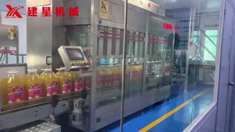 HBM Load Cell Based 12—nozzle Linear Filling Machine 1000~1200BPH for 20L PET Bottled Palm Oil