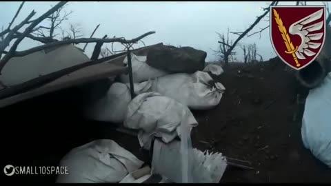 Ukrainian Soldier On the Front Lines Is Insane