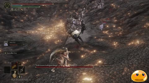 [Elden Ring] Confronting Full Grown Fallingstar Beast!