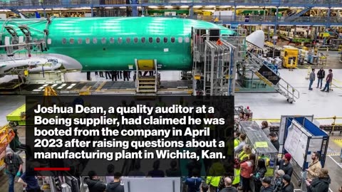 👀Second Boeing whistleblower Joshua Dean dies suddenly from severe infection