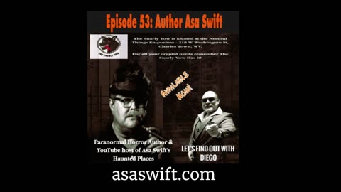 Episode 53: Paranormal Horror Author Asa Swift