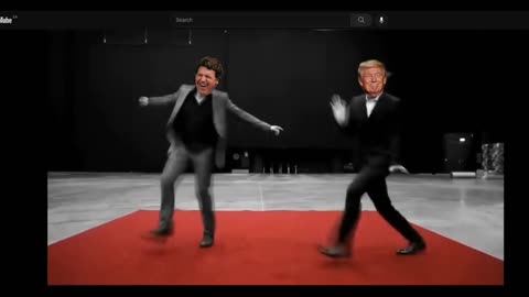 Cutting a rug. Trump and Tucker