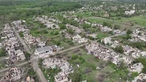 Chasov Yar, Donetsk region. Apocalyptic landscape. This is exactly what the