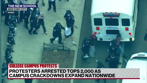 A Nationwide Response: Police Address College Protests Across the U.S.