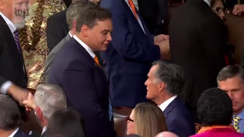CAUGHT ON TAPE: Reserved Romney In Heated Exchange with George Santos