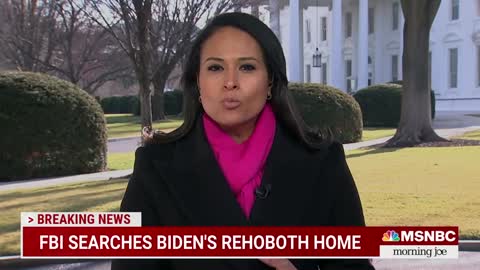 MSNBC Reports on the Search of President Biden's Delaware Beach House