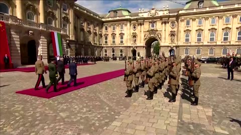 China's Xi welcomed by Hungarian leaders in Budapest
