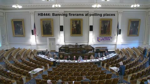 Public Hearing for HB444: Banning guns at polling places