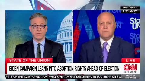 USA: CNN's Jake Tapper: Biden has been all over the map on abortion!
