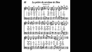 La preghiera del servitore di Dio (canzone 88 da Cantate lodi a Geova)