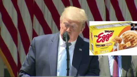 If Trump sang jazz to sell eggos