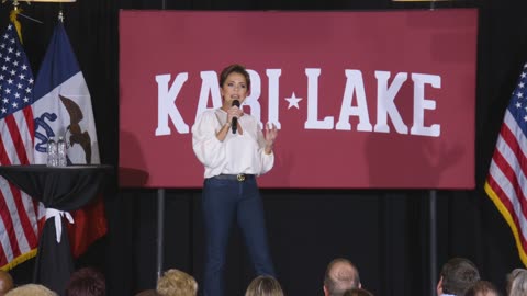 Kari Lake Brings Her America First Message to Ankeny, Iowa!