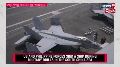 US And Philippine Forces Sink A Ship