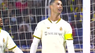 Cristiano Ronaldo Scores his First Goal for Al-Nassr
