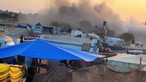 BOMBARMENT ON INNOCENT FAMILIES IN REFUGIES CAMP ON RAGAH
