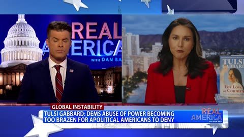 REAL AMERICA -- Dan Ball W/ Tulsi Gabbard, Leaving The Democrat Party, 5/9/24