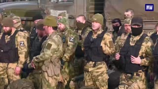 Chechen fighters defending civilians from Kiev regime