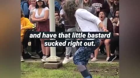 Woman Screaming To Kill Babies in the Womb