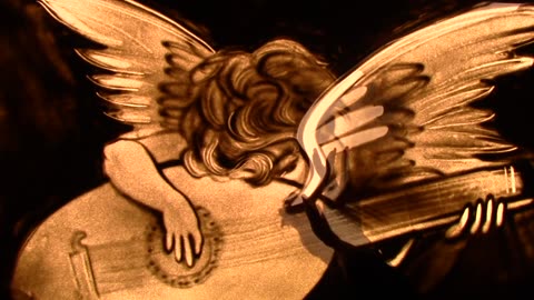 Angels - Sand animation di Paola Saracini