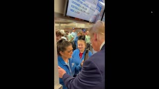 Fast Food Worker Prays For Trump Against Satan's Democrat Spawns