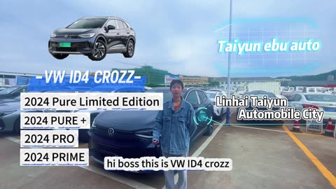 Get electrified with the new VW ID.4 Crozz - the future of driving is here! #VWID4 #electricvehicles