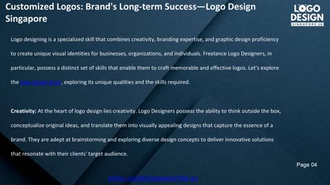 Customized Logos: Brand’s Long-term Success — Logo Design Singapore