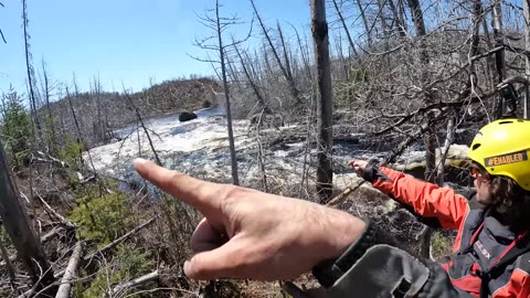 4 Days Camping on a River in a Burnout Forest