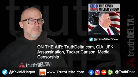 On the air with Kevin Miller discussing TruthDelta.com, the #TwitterFiles, and media censorship